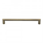 M Marcus Heritage Brass Hex Profile Design Cabinet Pull 203mm Centre to Centre